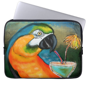 Feestpapegaaien Laptop Sleeve