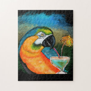Feestpapegaaien Legpuzzel
