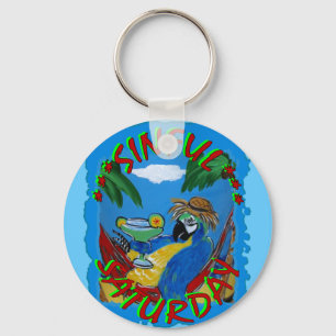 Feestpapegaaien Sleutelhanger