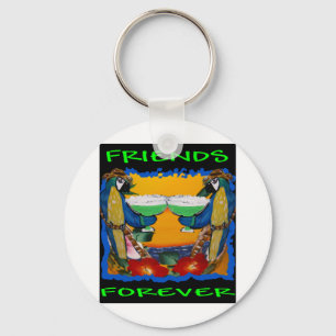 Feestpapegaaien Sleutelhanger