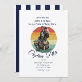 Feestpiraat Kaart (Voorkant / Achterkant)