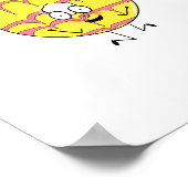 feestring, leuk thema cookie poster (Hoek)