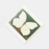 Feestservetten vlinder servet (Hoek)