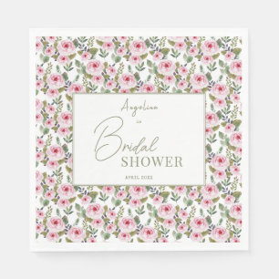 Feestservetten voor een pastel bruidsdouche. servet