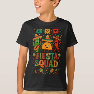 Feestteam grappige cinco de mayo hoed cactusFi T-shirt
