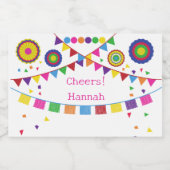 Feestthema Mini Fleslabels Likeurfles Etiket (Enkel label)