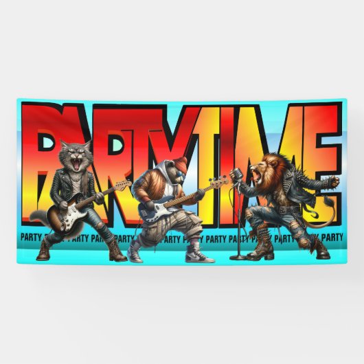 FEestTijD Spandoek (Horizontaal)