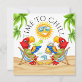 FEESTTIJD Uitnodiging (Voorkant)