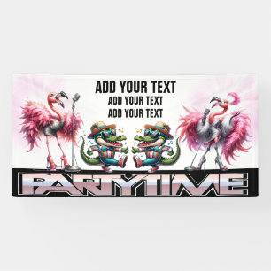 FEESTTIJDBANNER SPANDOEK