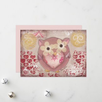 Feestuil Feestdagenkaart