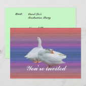 feestuitnodiging kaart (Voorkant / Achterkant)