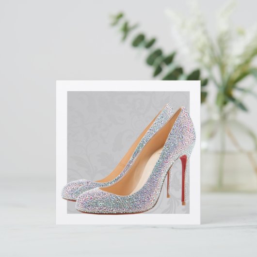 Feestuitnodiging van SRF Kaart (Staand voorkant)