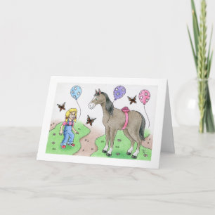 Feestvarken met Paard Kaart