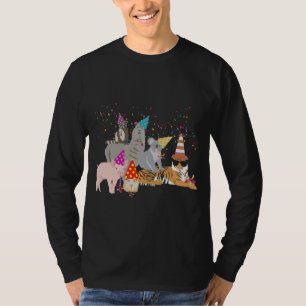 Feestvierende Dieren - Knuffeldieren met een Feest T-shirt