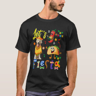 Feestvierende Mexicaanse Labrador Retriever Met So T-shirt