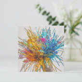 FEESTVIERING PLEZIER ELKE UITNODIGING (Staand voorkant)