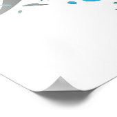 Feestvis schilderij poster (Hoek)