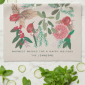 feestvogels theedoek (Gevouwen)