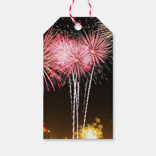 Feestvuurwerk Cadeaulabel (Voorkant)