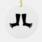 Feet Keramisch Ornament (Voorkant)