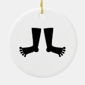 Feet Keramisch Ornament (Achterkant)