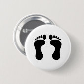 feet ronde button 5,7 cm (Voorkant /achterkant)