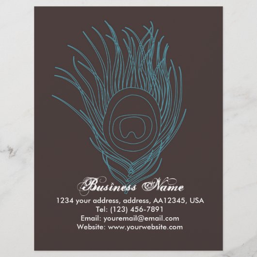 Feether Flyer (Achterkant)