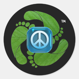 feetpeace™ Ronde Sticker