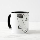 Feettijd Mok (Voorkant links)