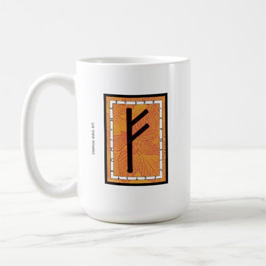 Fehu Rune Mok - Rijkdom! (Links)