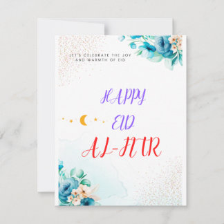 FEid AL-FITR Mubarak kaart