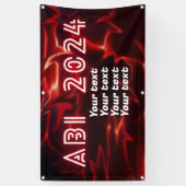 Feier-Banner Perfekt für Abschlussfeiern Spandoek (Verticaal)
