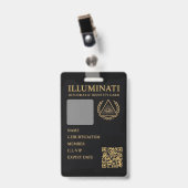 Feiler & Rothschild lluminati Diplomatic Identity Badge (Voorkant met clip)