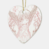 feilloos keramisch ornament (Links)