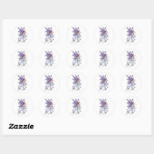 feilloos ronde sticker (Vel)