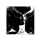 feilloos 	rubberstempel (Afrduk)