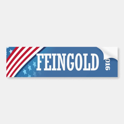 FEINGOLD 2016 BUMPERSTICKER (Voorkant)