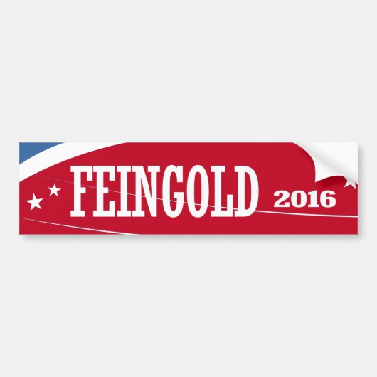 FEINGOLD 2016 BUMPERSTICKER (Voorkant)