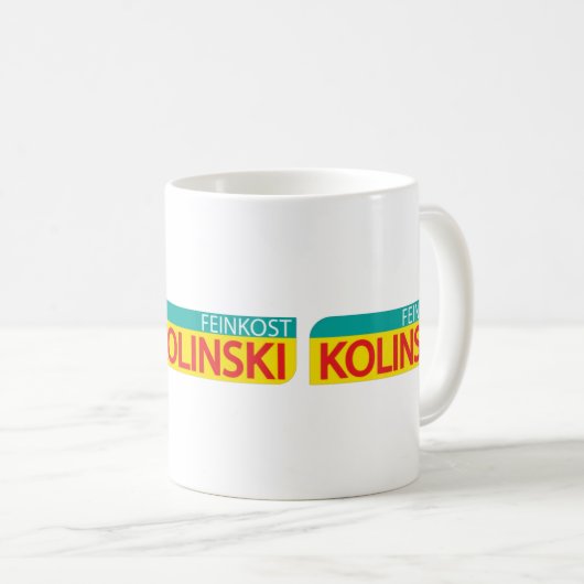 Feinkost kolinski Mug (Devant droit)