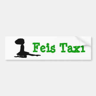 "Feis Taxi" Ierse Dans Bumpersticker