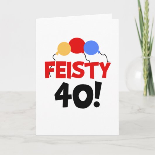 feisty 40 kaart (Voorkant)