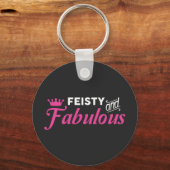 Feisty en Fabulous Sleutelhanger (Voorkant)