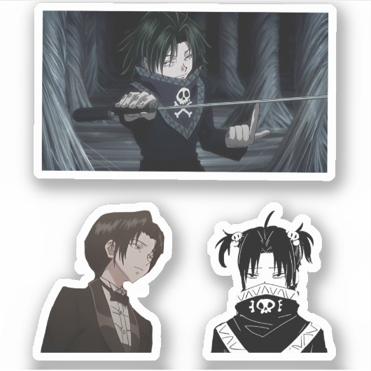 feitan portor hunter x hunter anime sticker pack (Devant)