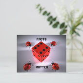 Feitelijke feiten briefkaart (Staand voorkant)