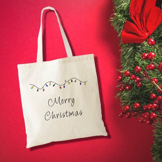 Feitelijke kerstfeestdag in Napkins Tote Bag
