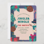 Feitelijke uitnodiging voor kerstfeest (Voorkant)