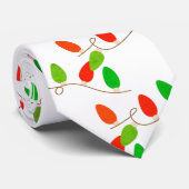 Feitelijke vakantielichten stropdas (Opgerold)