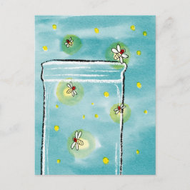 Feiten als zomer briefkaart