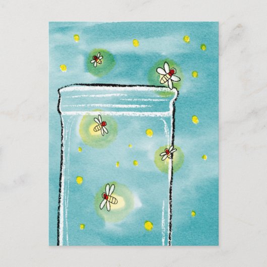 Feiten als zomer briefkaart (Voorkant)