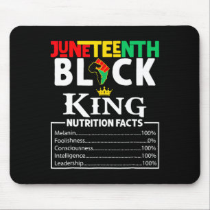 Feiten Juneteenth 1865 Black King Black Queen T-sh Muismat